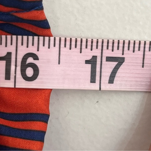 Men’s Volcom Orange & Blue Striped Board Shorts‎ Swim Trunks Size 31 - Picture 6 of 16